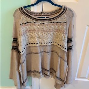 Free People Alpaca and mohair blend sweater